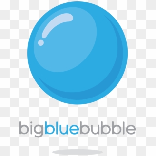 Big Blue Bubble - Big Blue Bubble Logo Clipart
