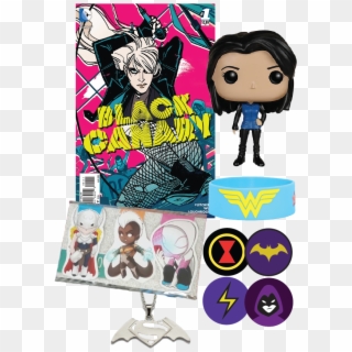 Fanmail Box - Black Canary Clipart