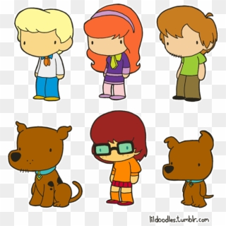 Scooby Doo Fred Png - Draw Chibi Scooby Doo Clipart