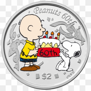 Peanuts, 3 Coin Set - Snoopy Clipart