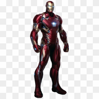 Civil War Iron Man By Sidewinder On - Homem De Ferro Mark 46 Clipart