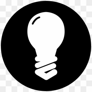 Picture Cfl Clip Art Gallery Of Lamp Compact - Light Bulb Clipart White - Png Download