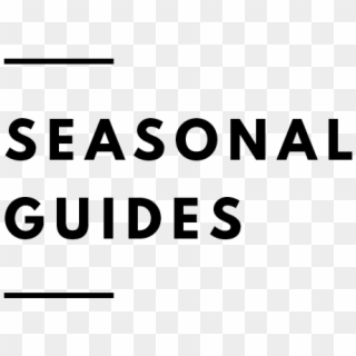 Botanical Folk Seasonal Guides - Black-and-white Clipart