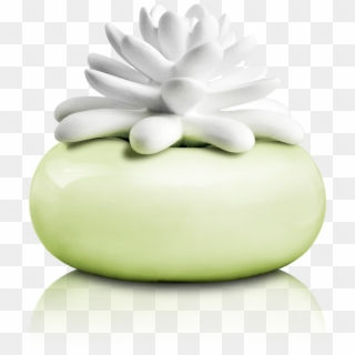 White Lotus Mini Diffuser With Botanical Garden Fragrance - Ružova Aroma Difuzer Clipart