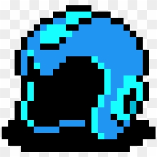 Mega Man Helmet - Megaman Helmet Pixel Clipart