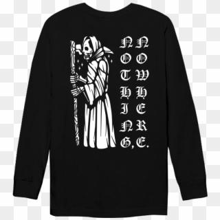 I'm Sorry I'm Trying Longsleeve - Nothing Nowhere Reaper Hoodie Clipart