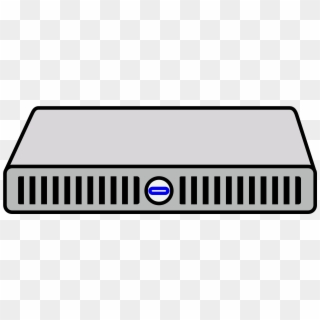 Drawing Computer Network Server - Virtual Machine Clipart - Png Download