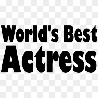 Actress - Best Actress Png Clipart
