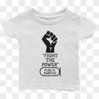 "fight The Power" - Active Shirt Clipart