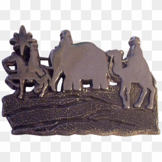 Sterling Three Wise Men Kings Mexico 925 Christmas - Working Animal Clipart