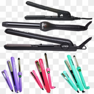 3-piece Salon Grade Hair Tool Set By Lorion With 2 - Wood Clipart