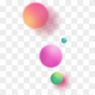 #colored #bubble #ball #blur - Circle Clipart