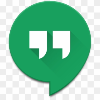 Google's Very Own Voip Service Is Quickly Becoming - Google Hangouts Logo Clipart