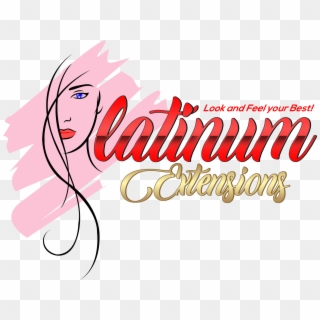 My Platinum Extensions - Calligraphy Clipart