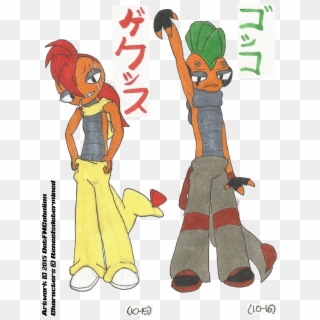 Two Brash Scrafty Bring It - Cartoon Clipart