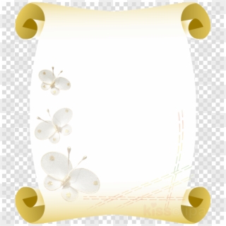 Parchment Clipart Paper Parchment Scroll - Clip Art - Png Download