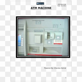 Pdf - Automated Teller Machine Clipart