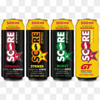 Score Energy Drink Flavours , Png Download - Caffeinated Drink Clipart