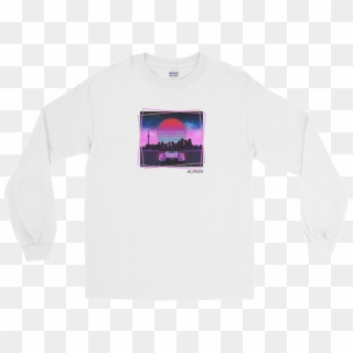 Vaporwave-lambo Mockup Front Flat White - Dont Touch My Hair Shirts Clipart