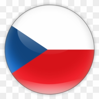 Czech Republic Round Flag Clipart