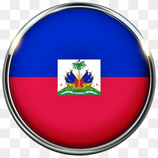 Haiti Flag Circle Clipart