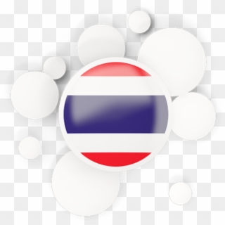 Thailand Flag Clipart Circle - Circle - Png Download