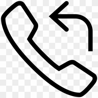 Phone Icon White Png - Call Back Icon Png Clipart