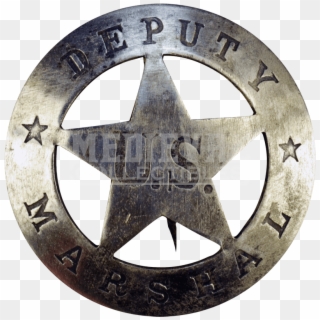 Western Marshal Badge Transparent Clipart