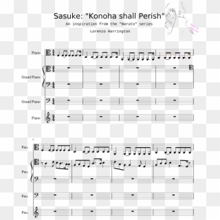 Sasuke "konoha Shall Perish" Piano Tutorial - Walk To Remember Song Piano Clipart
