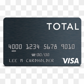 Total Visa® Unsecured Credit Card - Lee M Cardholder Clipart