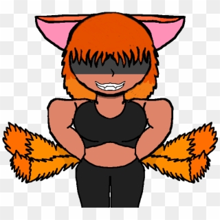Human Fox - Cartoon Clipart