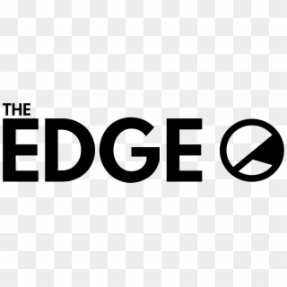 The Edge Logo Black - Graphics Clipart