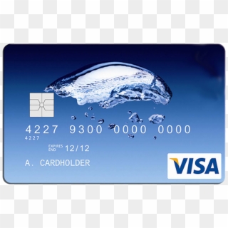 Visa Card - O2 Money Card Clipart
