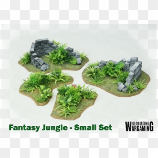Fantasy Jungle Small Set Overview Clipart