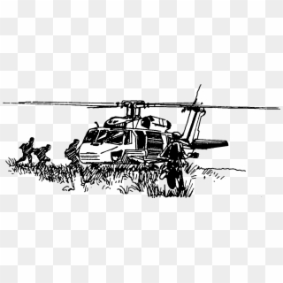Helicopter Coloring Pages Blackhawk , Png Download - Blackhawk Helicopter Coloring Pages Clipart