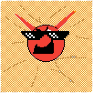 Pixel Demonio Clipart