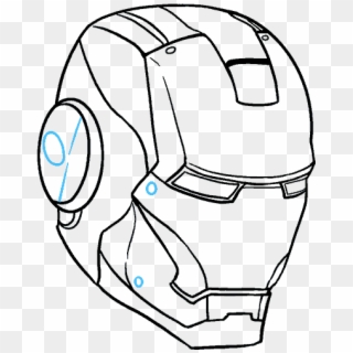 Clip Art Download Face Mask At Getdrawings Com Free - Drawing Of Iron Man - Png Download