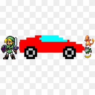 Test - Car Pixel Art Clipart