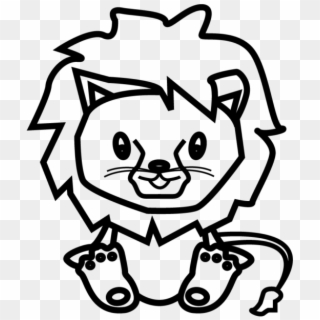 Lion Cub - Cartoon Clipart
