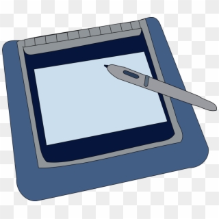 Digital Writing & Graphics Tablets Tablet Computers - Graphic Tablet Clipart - Png Download