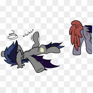 Moemneop, Bat Pony, Implied Violence, Laying Down, - Cartoon Clipart