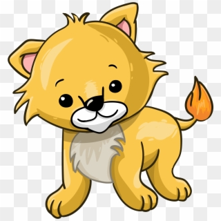 Cartoon Lion Cub Free - Lion Cub Cartoon Clipart