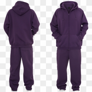 Lm-0087 - Mens Purple Sweat Suit Clipart