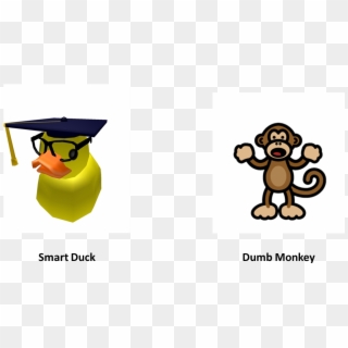 Smart Duck Clipart