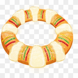 Rosca Chica - Rosca De Reyes Vector Png Clipart
