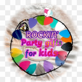 Rockin' Party Favors For Kids - Circle Clipart