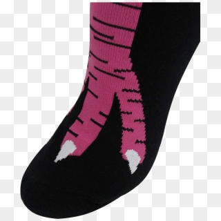 Chicken Leg Socks - Sock Clipart