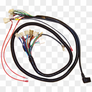 Electric Motorcycle Wiring Harness - Wire Clipart