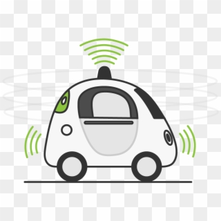 The Arrival Of Fully Autonomous Features Into Our Cars Clipart