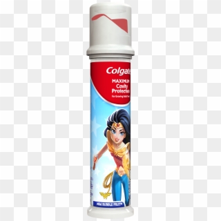 Colgate Maximum Cavity Protection Kids Toothpaste Pump, - Water Bottle Clipart